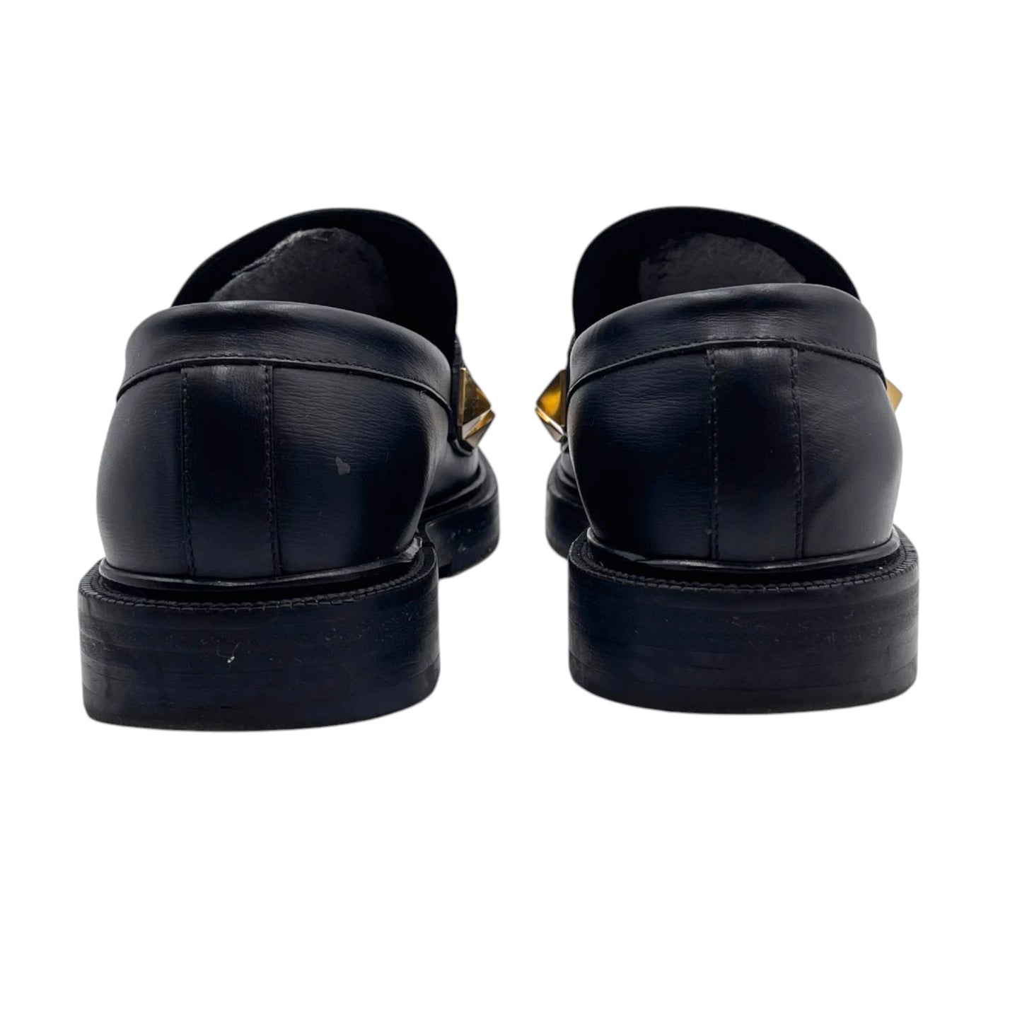 Valentino Stud Sign Loafers