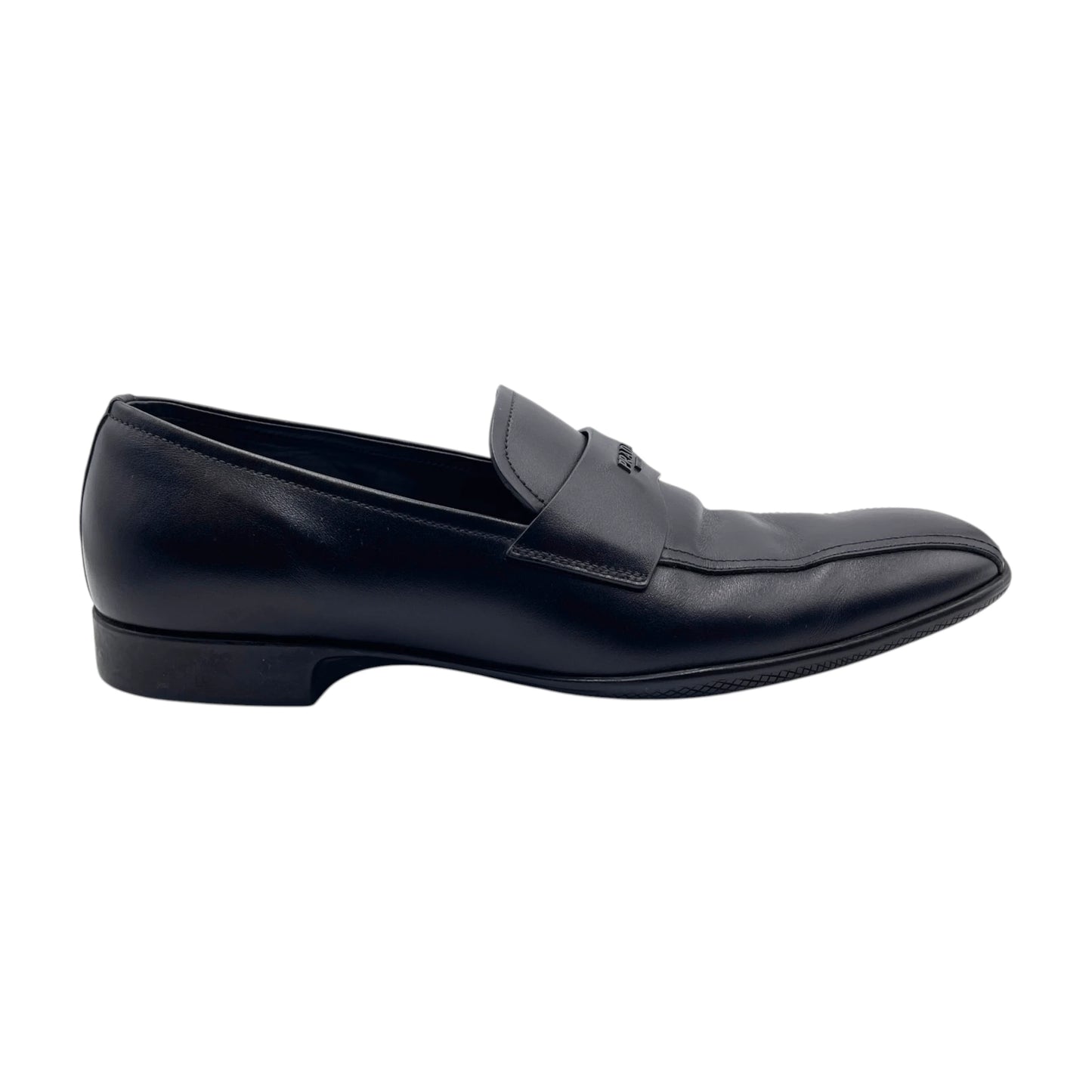 Prada Leather Penny Loafers