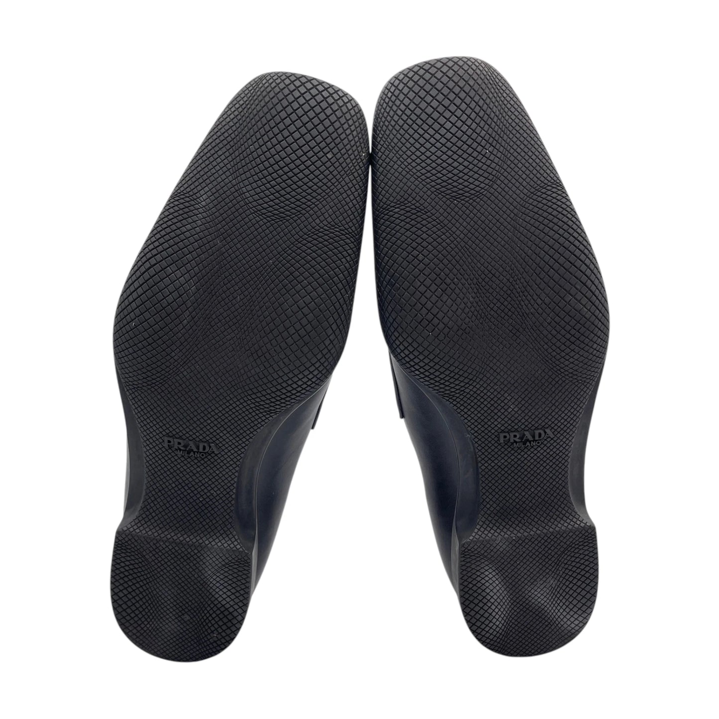 Prada Leather Penny Loafers