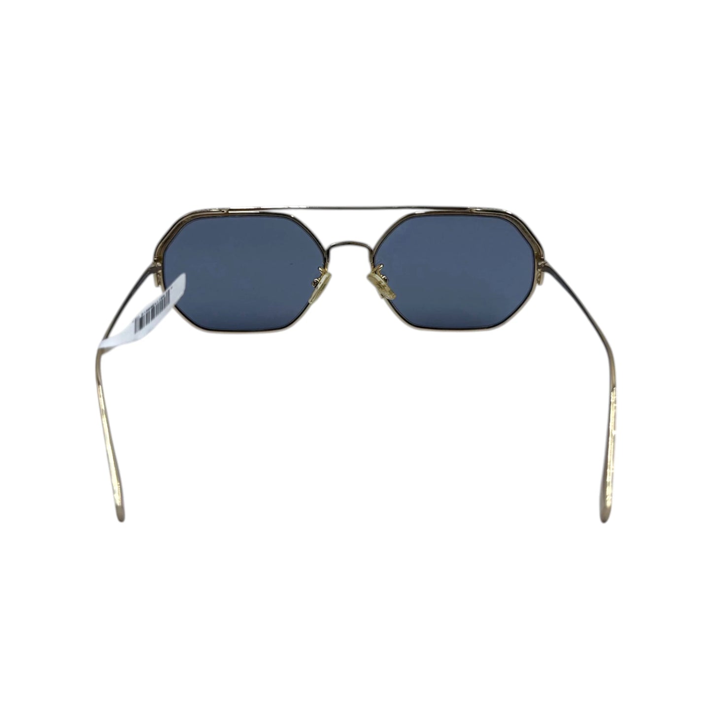 Fendi Hexagon Sky Gold Aviator Sunglasses