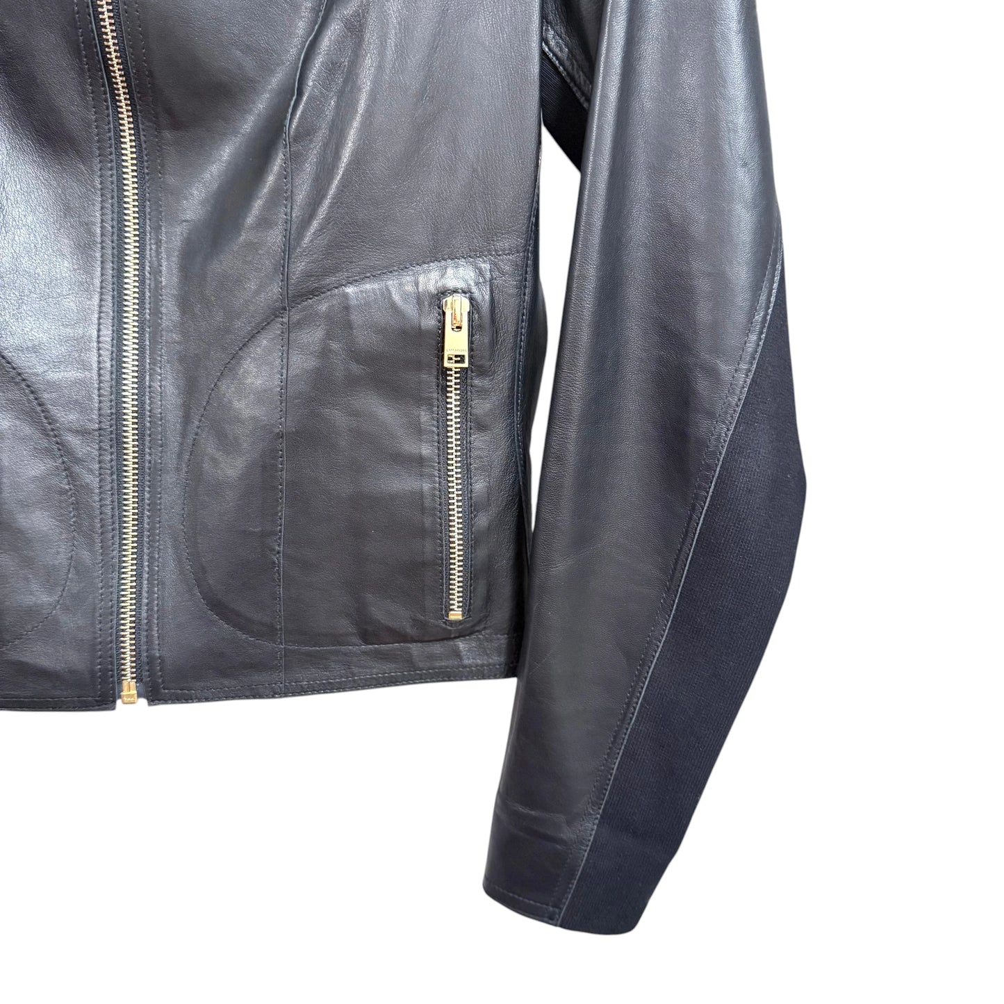 Lamarque Chapin Reversible Leather Bomber