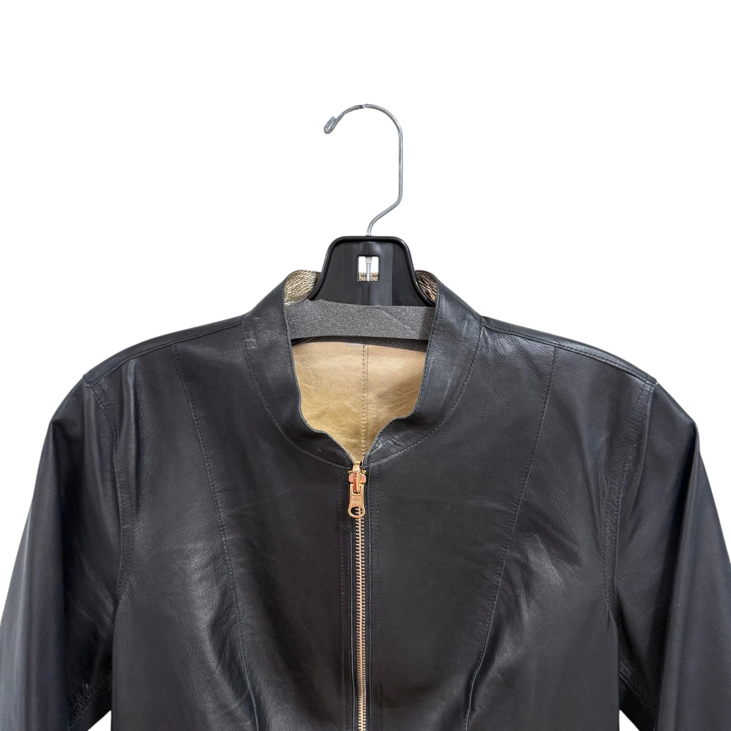 Lamarque Chapin Reversible Leather Bomber