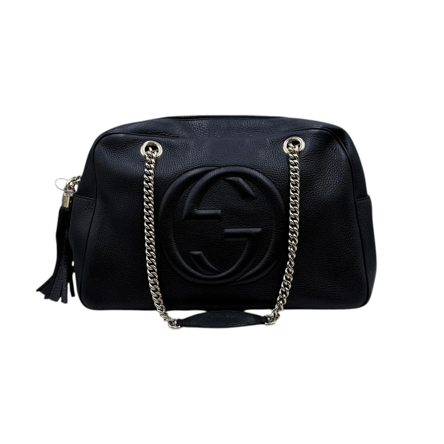 Gucci Pebbled Calfskin Medium Soho Bag