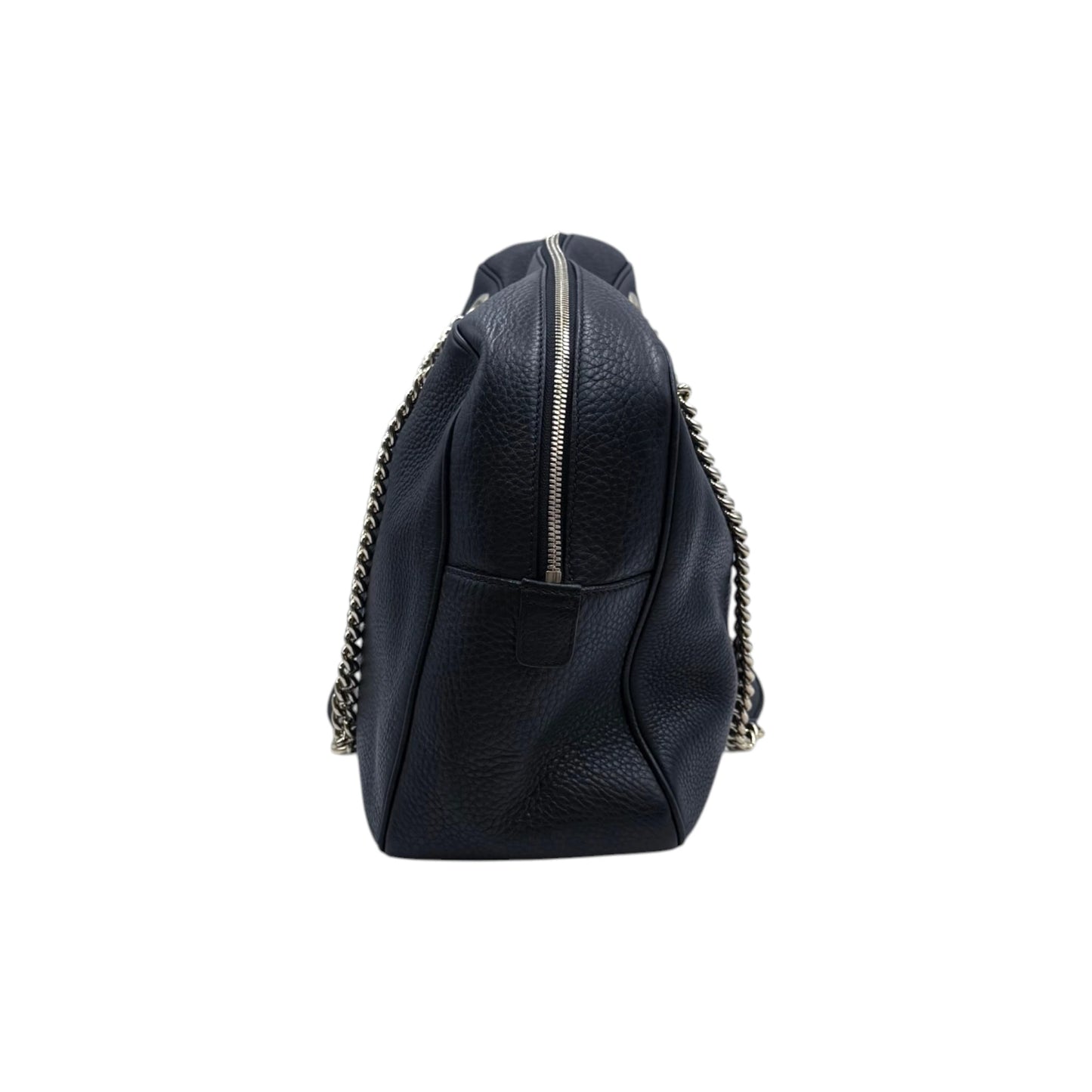 Gucci Pebbled Calfskin Medium Soho Bag