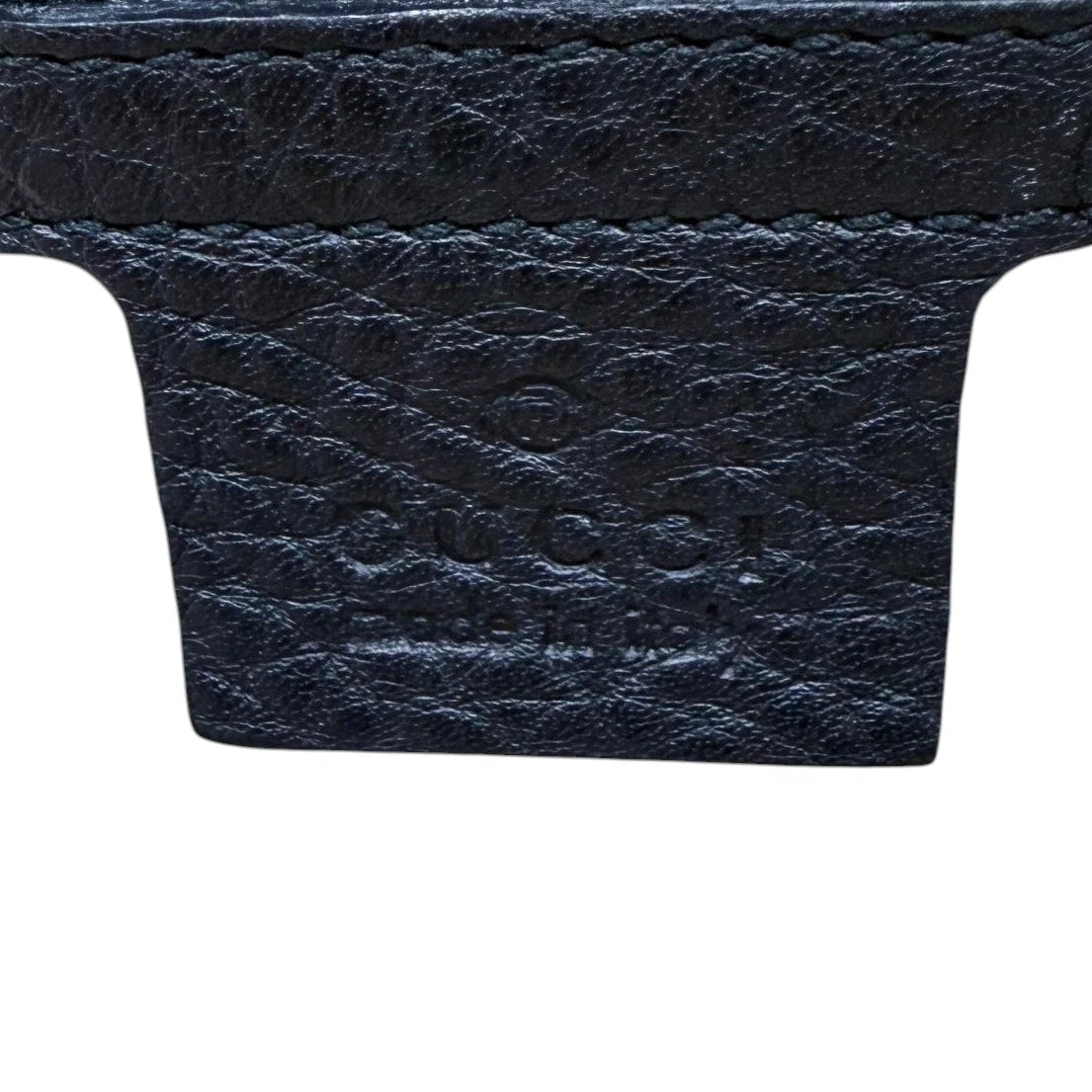 Gucci Pebbled Calfskin Medium Soho Bag