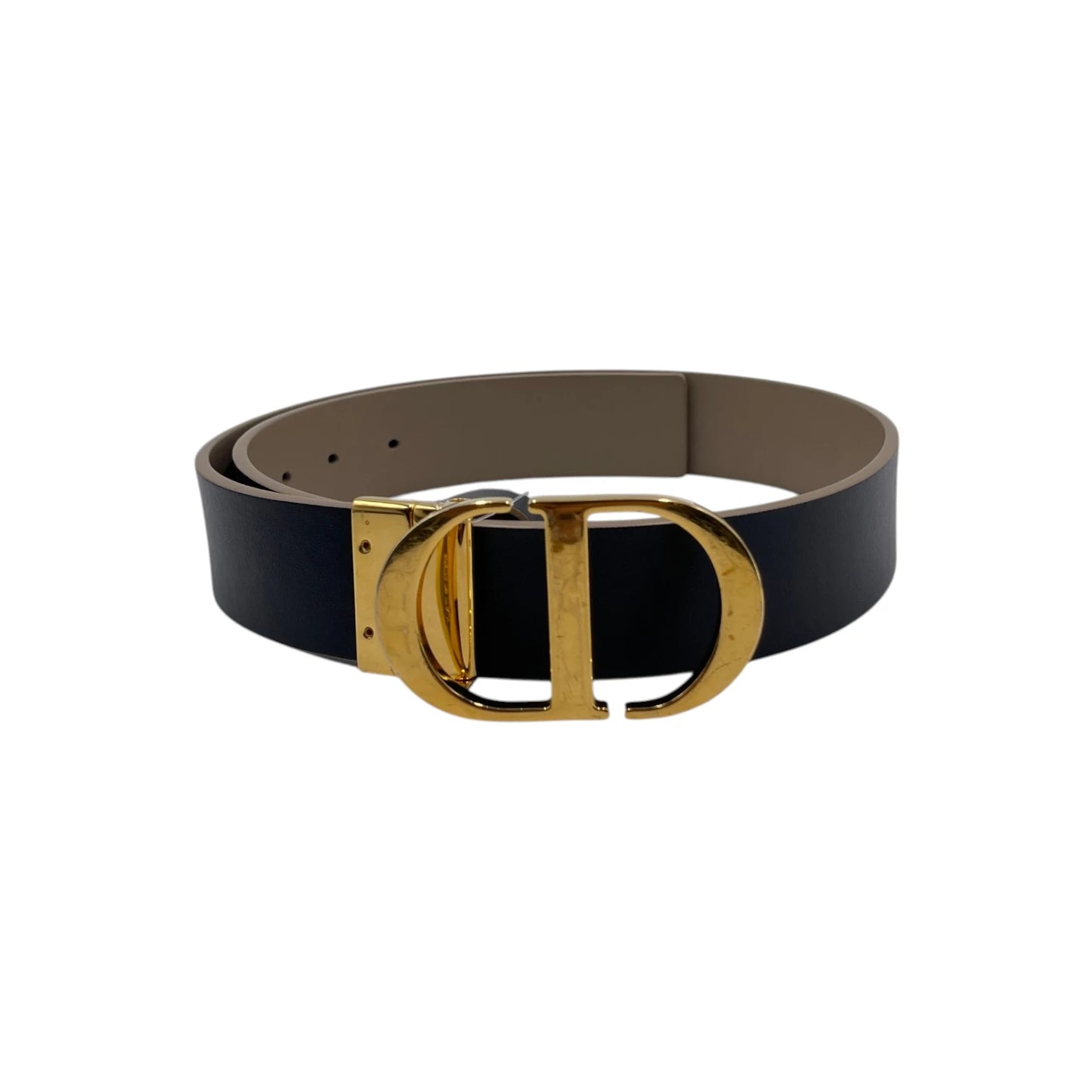 Dior Montaigne Reversible Black/Beige Belt