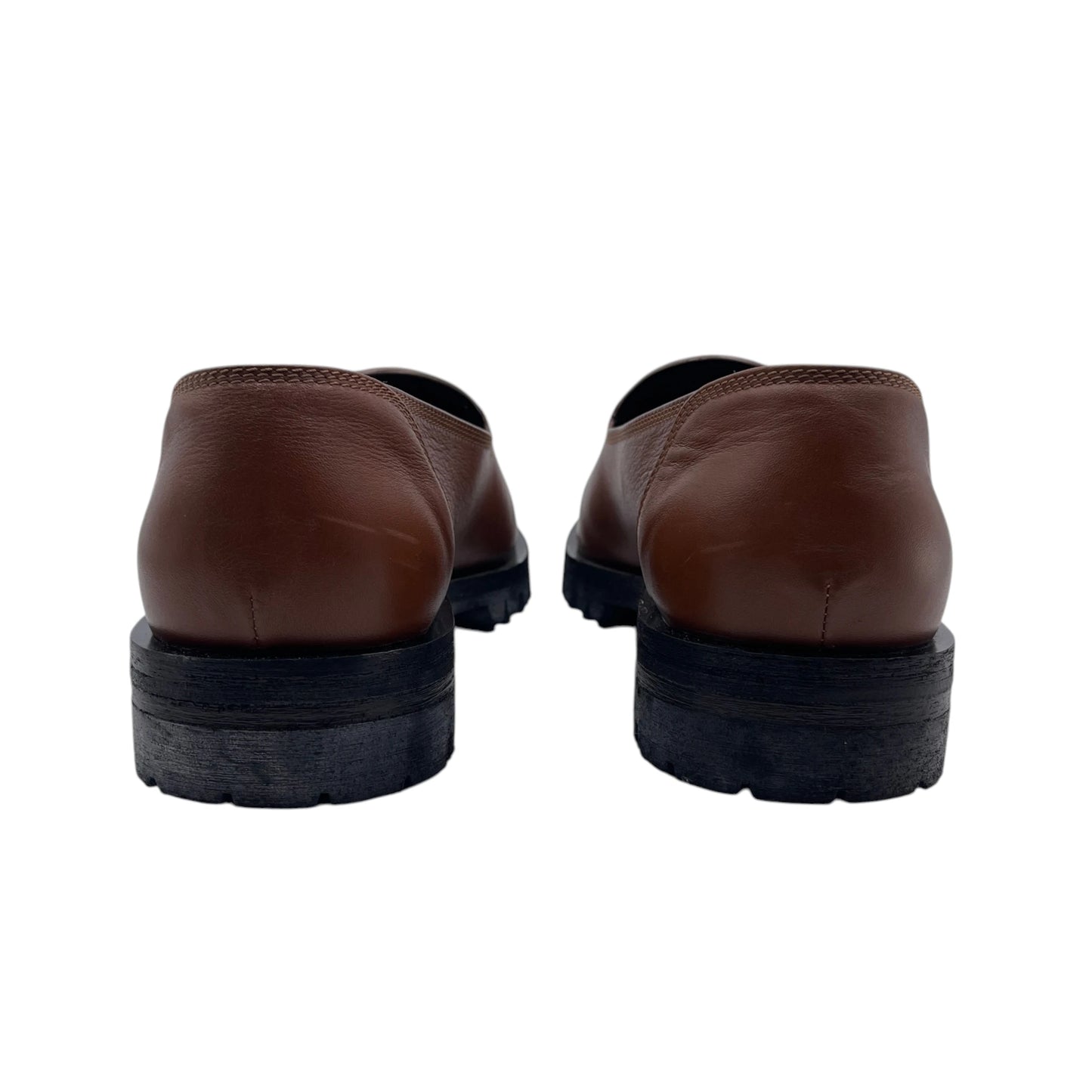 Telfar Logo Leather Loafers