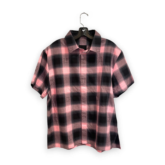 Givenchy Pink Check Shirt 41