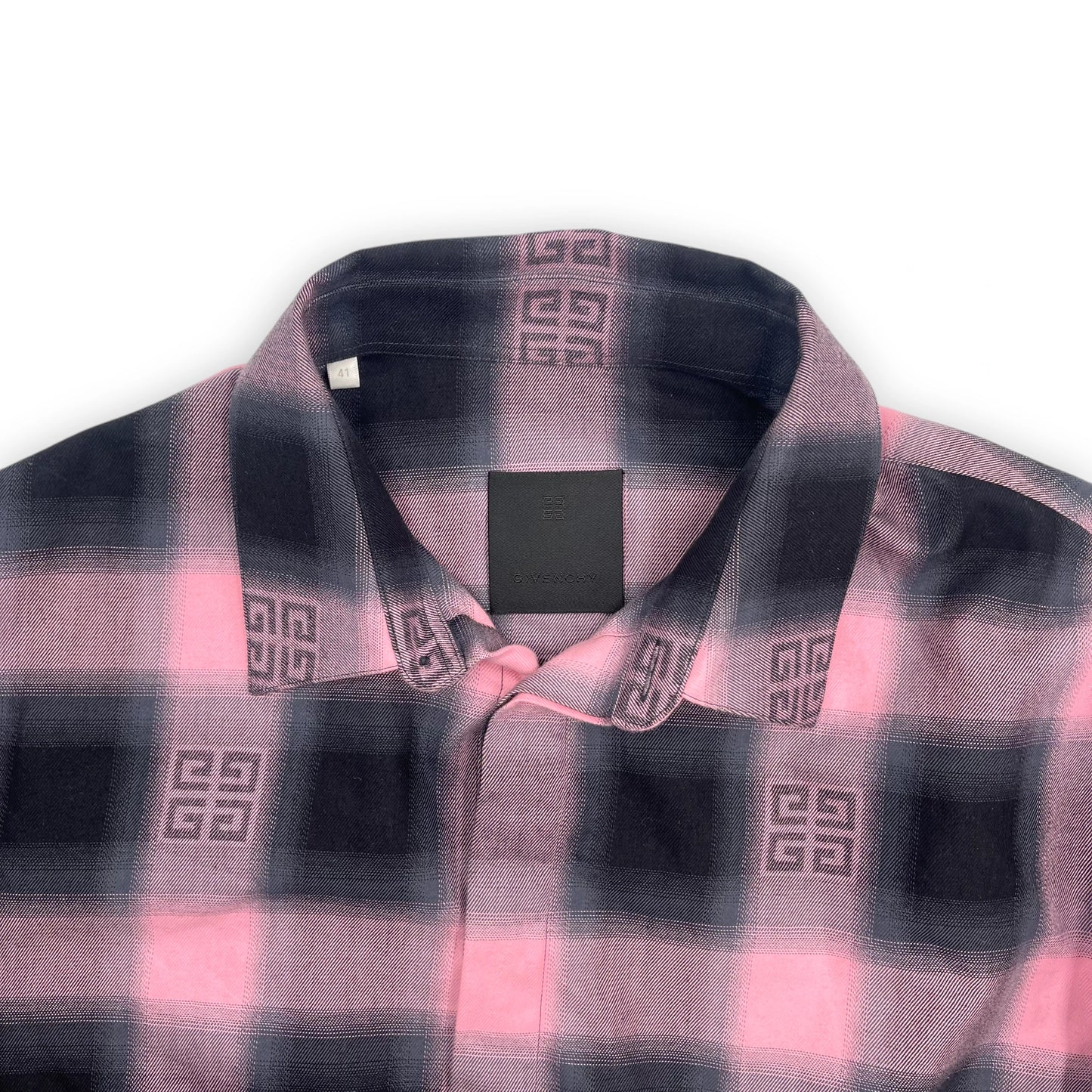 Givenchy Pink Check Shirt 41