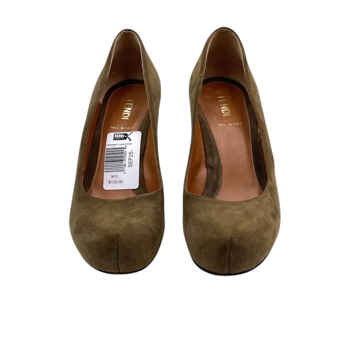 Fendi Suede Pump