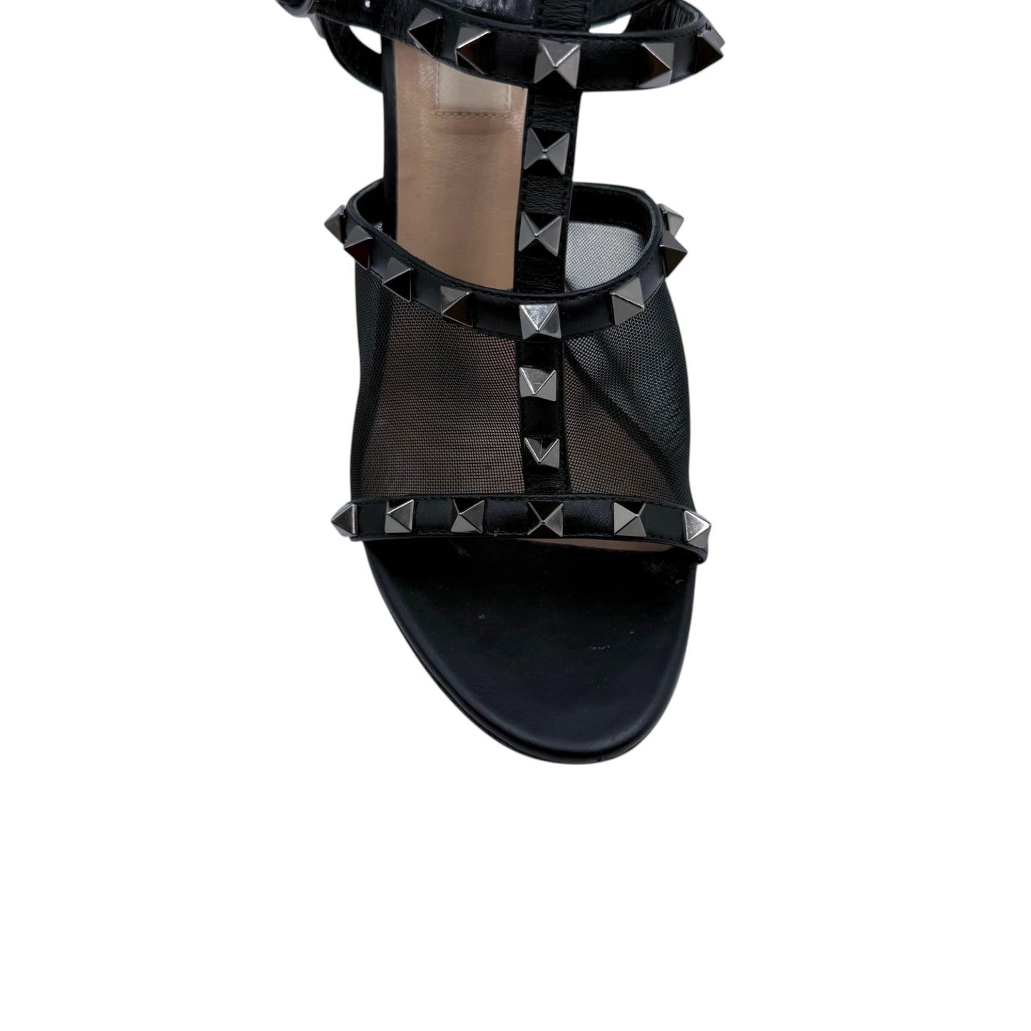 Valentino Rockstud Mesh Sandals