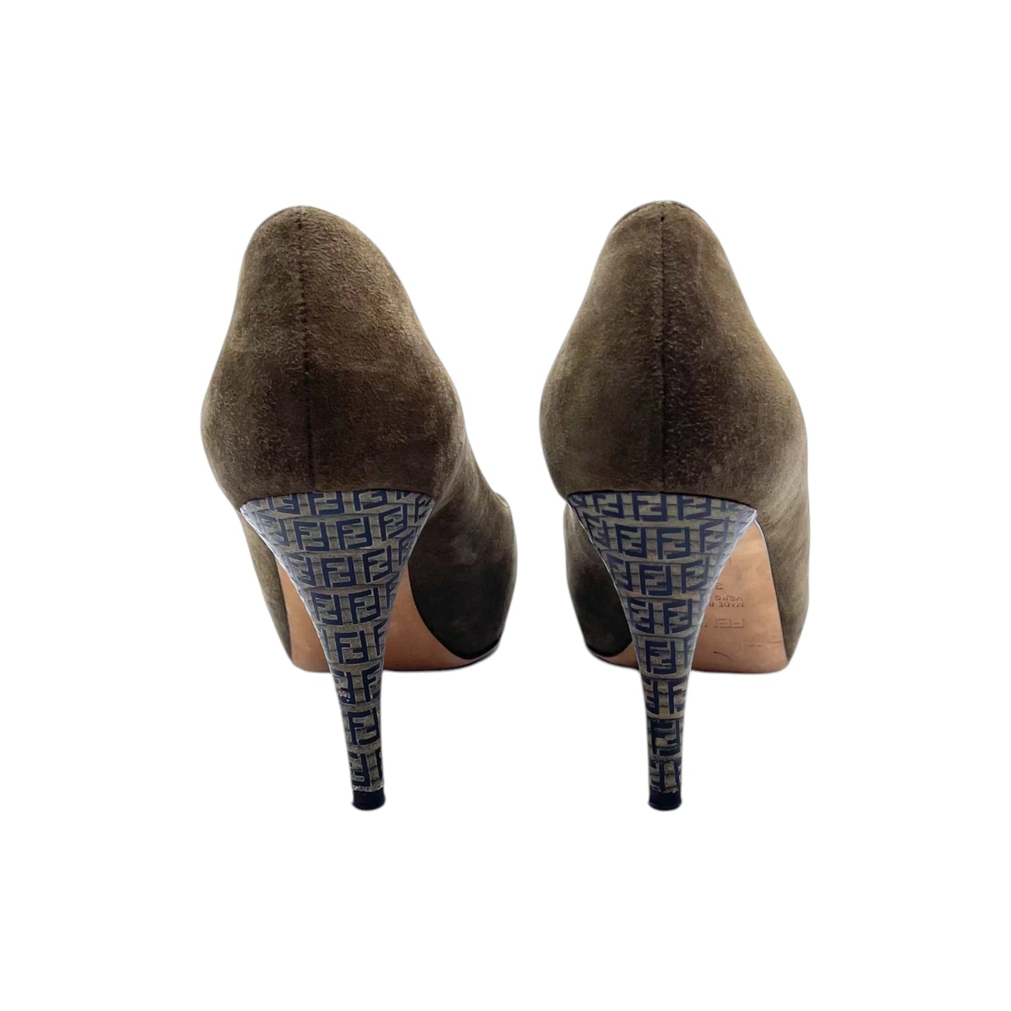Fendi Suede Pump