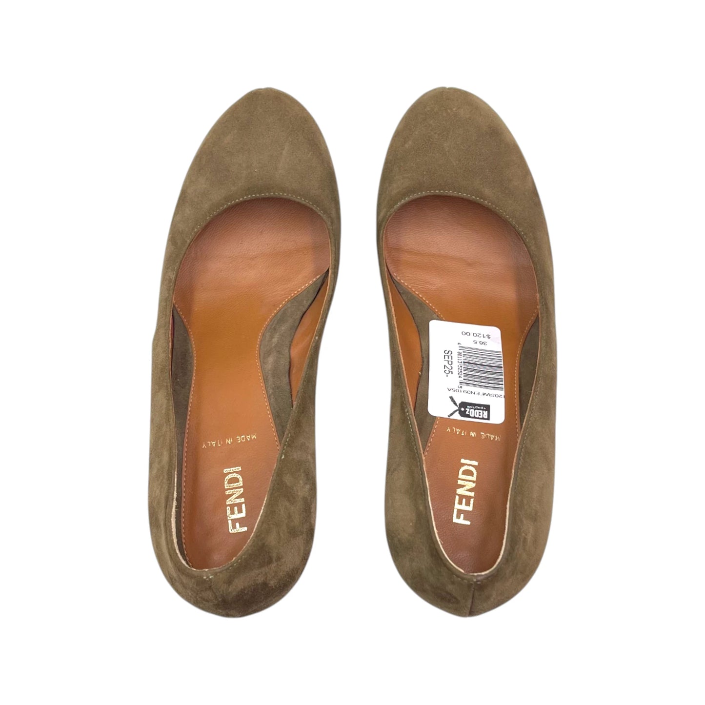 Fendi Suede Pump