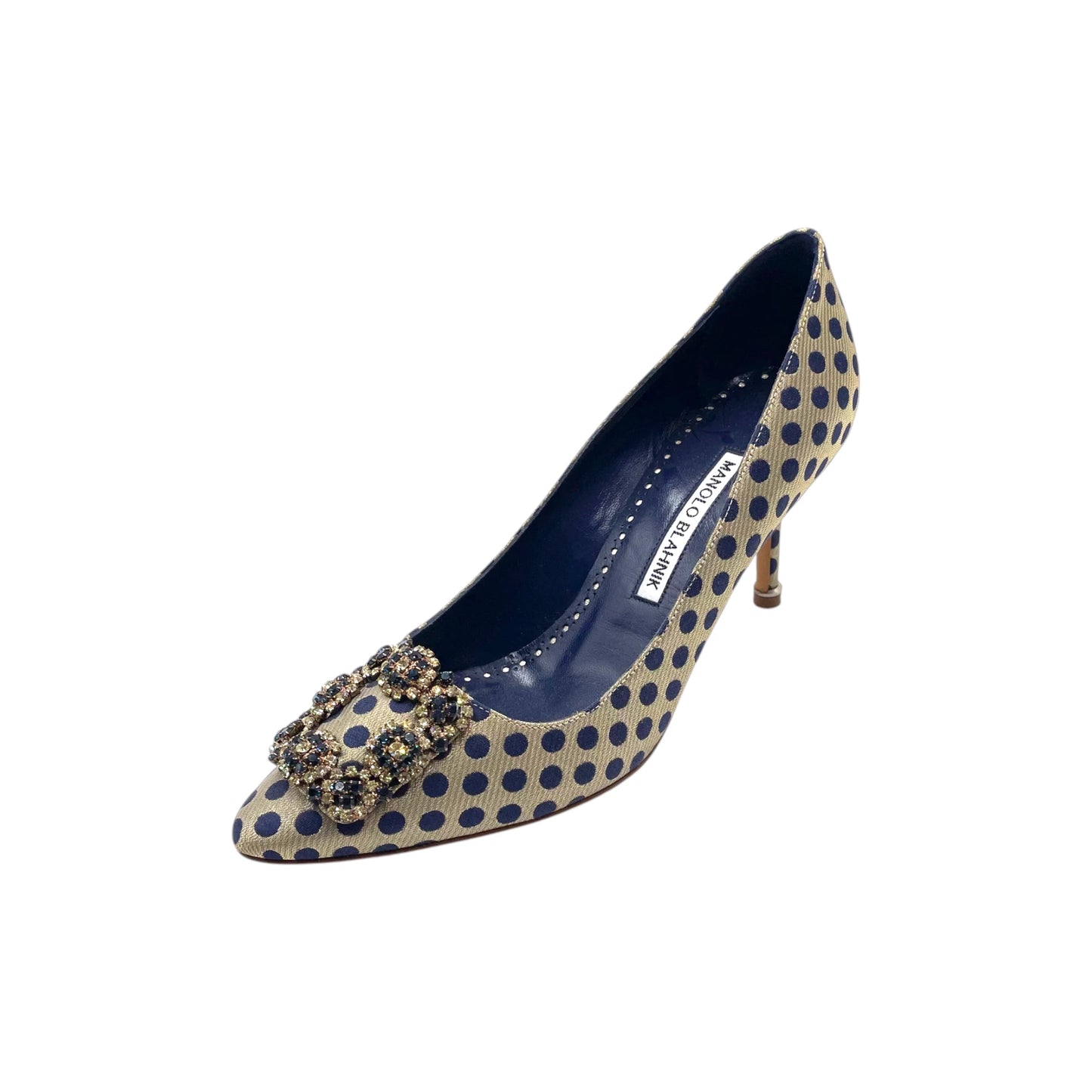 Manolo Blahnik Polka Dot Pump