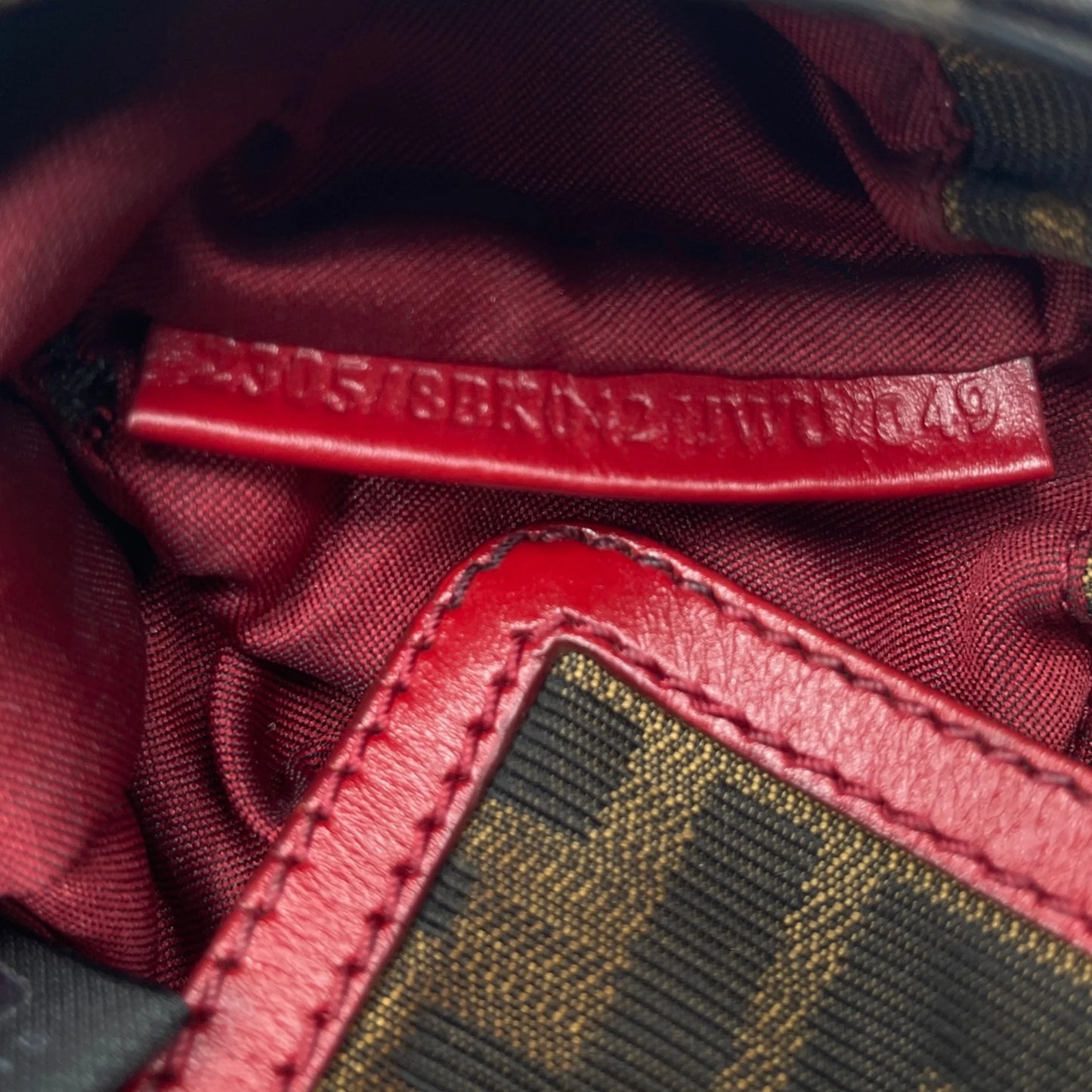 Fend Zucca Mini Handbag