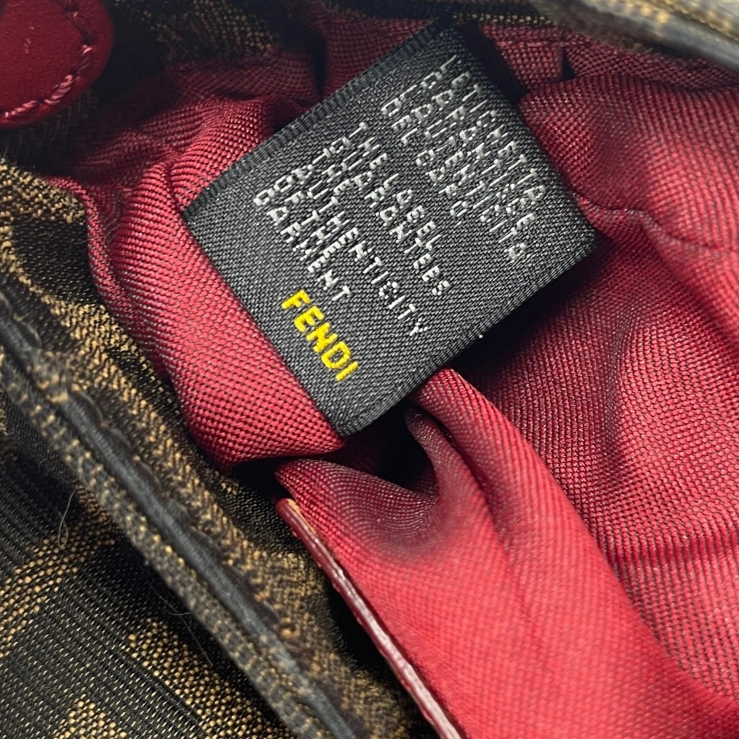 Fend Zucca Mini Handbag