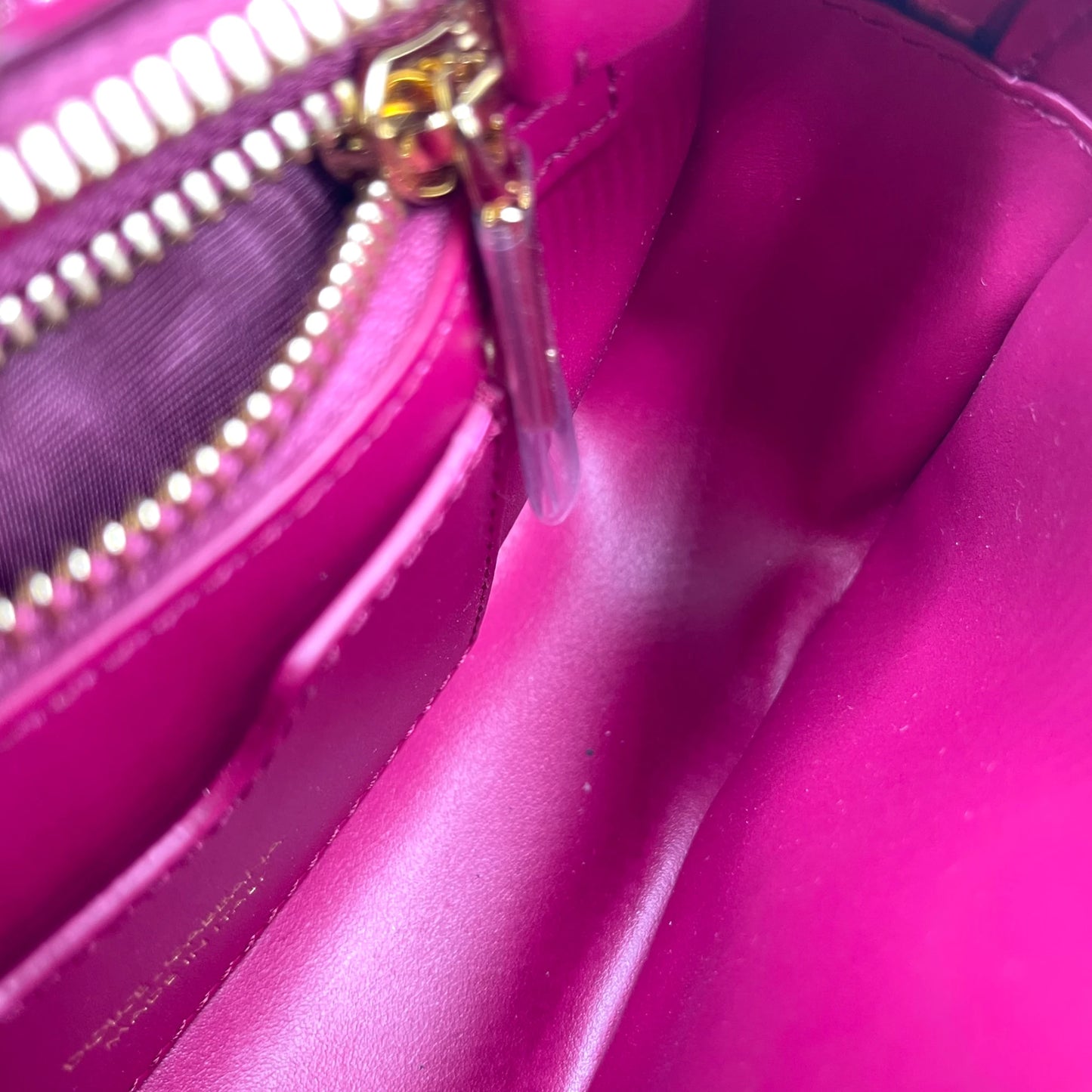 D&G 3.5 Pink Leather Camera Crossbody Bag