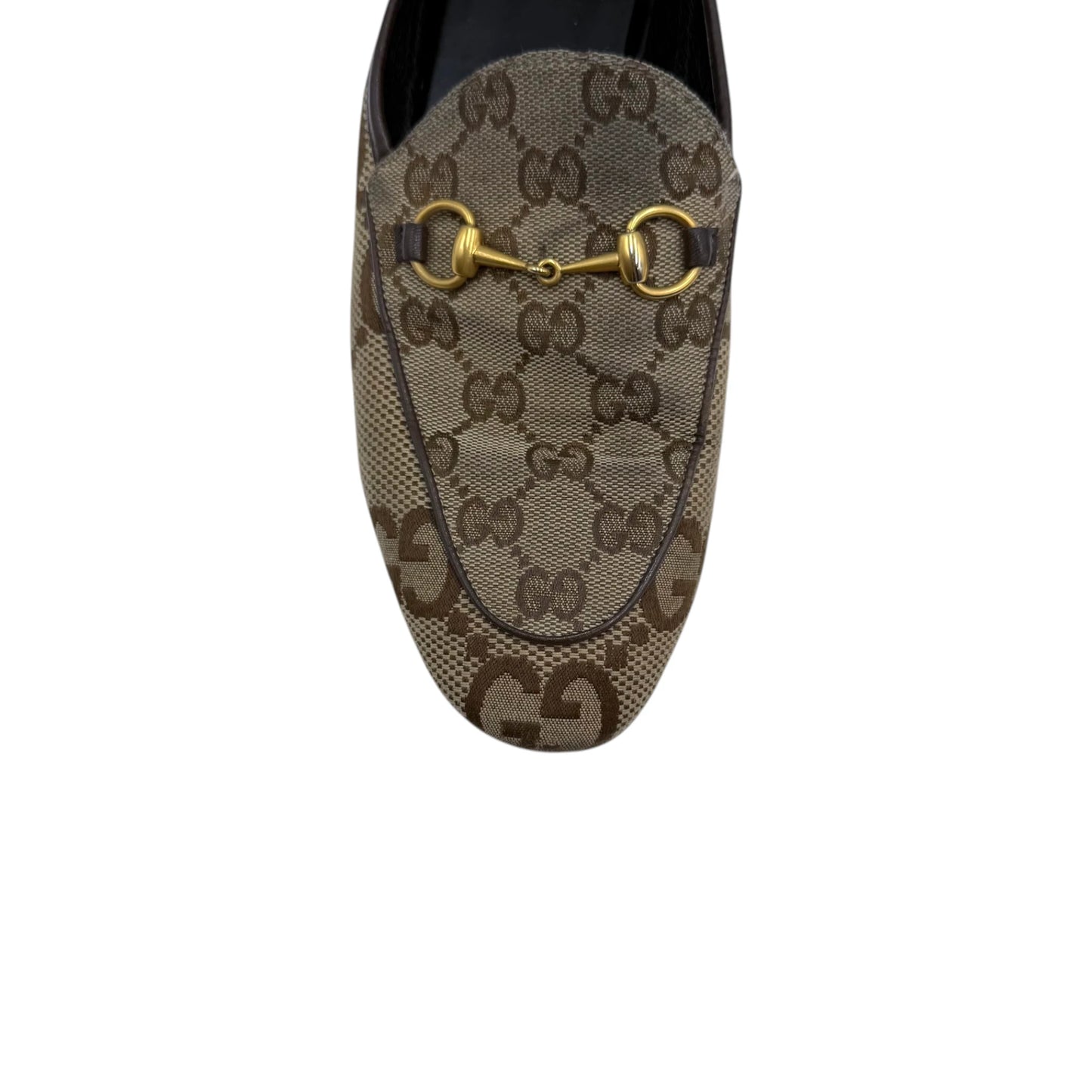 Gucci Jumbo GG Canvas Loafers