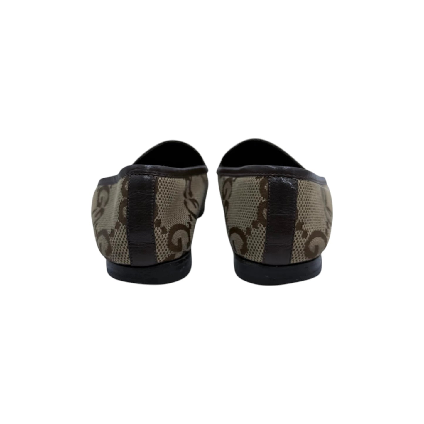 Gucci Jumbo GG Canvas Loafers