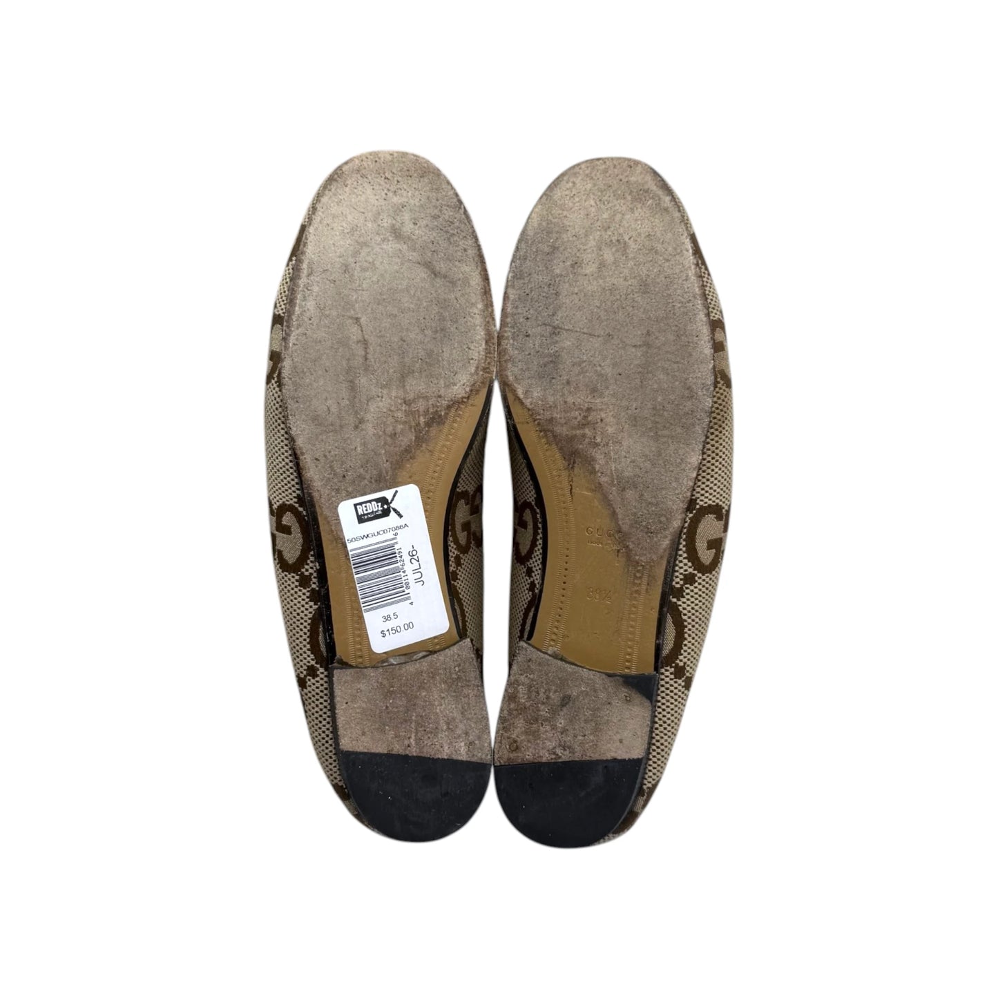 Gucci Jumbo GG Canvas Loafers