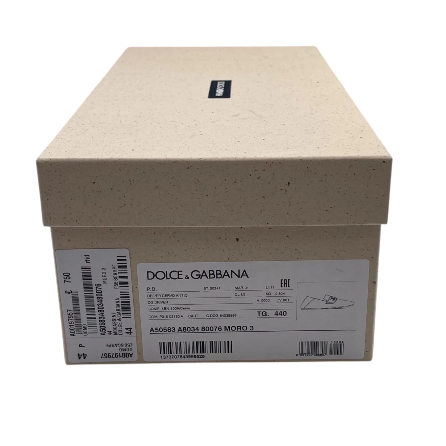 D&G Driver Loafer Brown