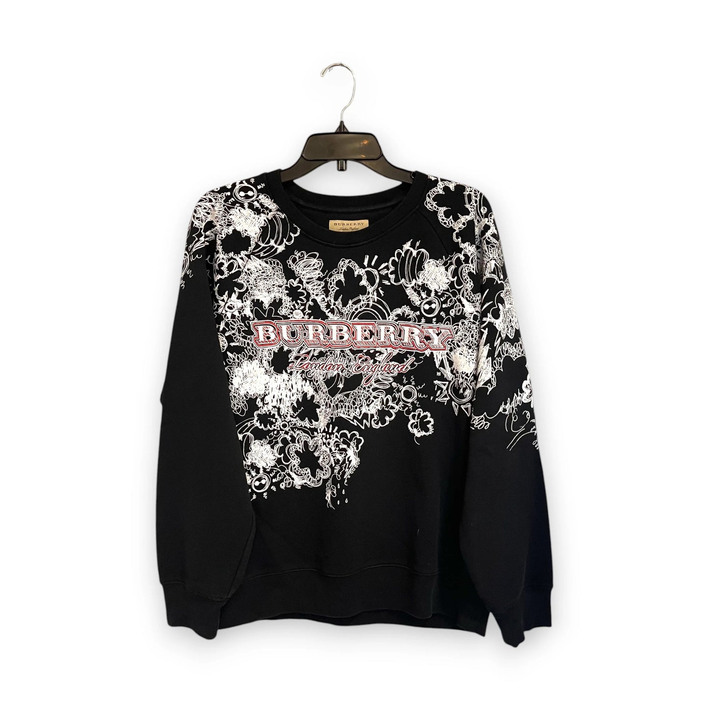 Burberry Doodle Print Sweatshirt Men L