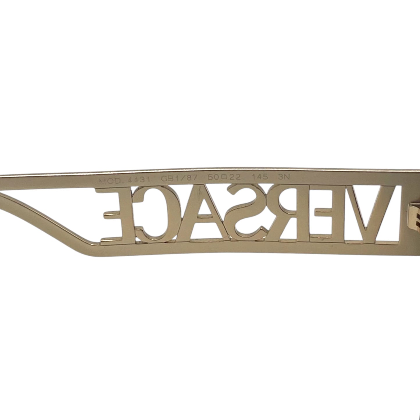 Versace VE4431 Black/Gold Sunglasses