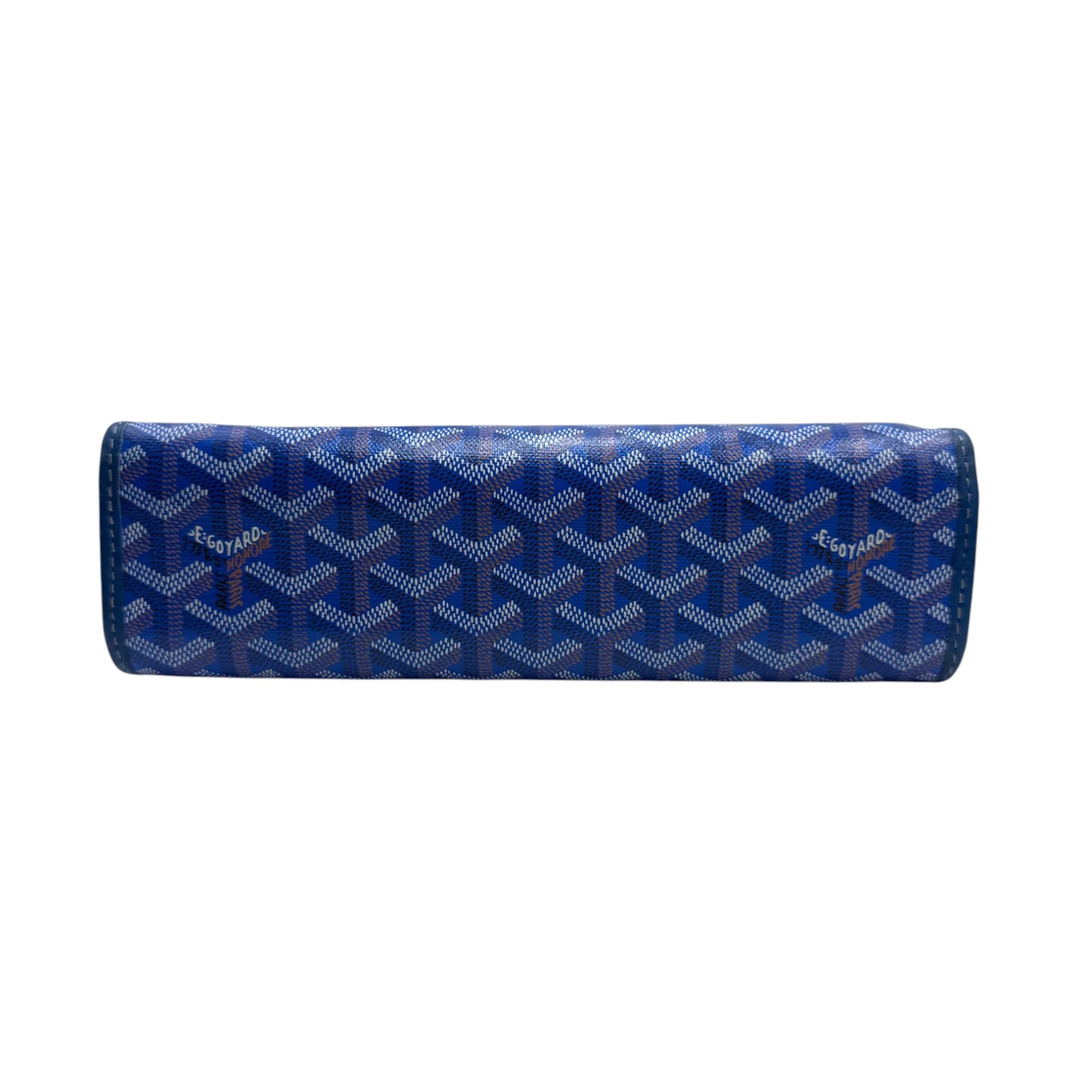 Goyard Goyardine Blue Jouvence Pouch