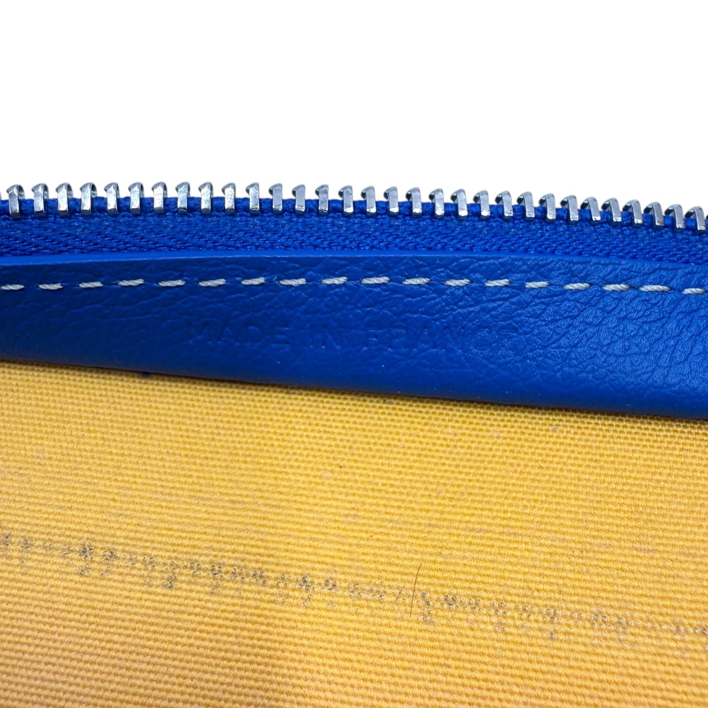 Goyard Goyardine Blue Jouvence Pouch