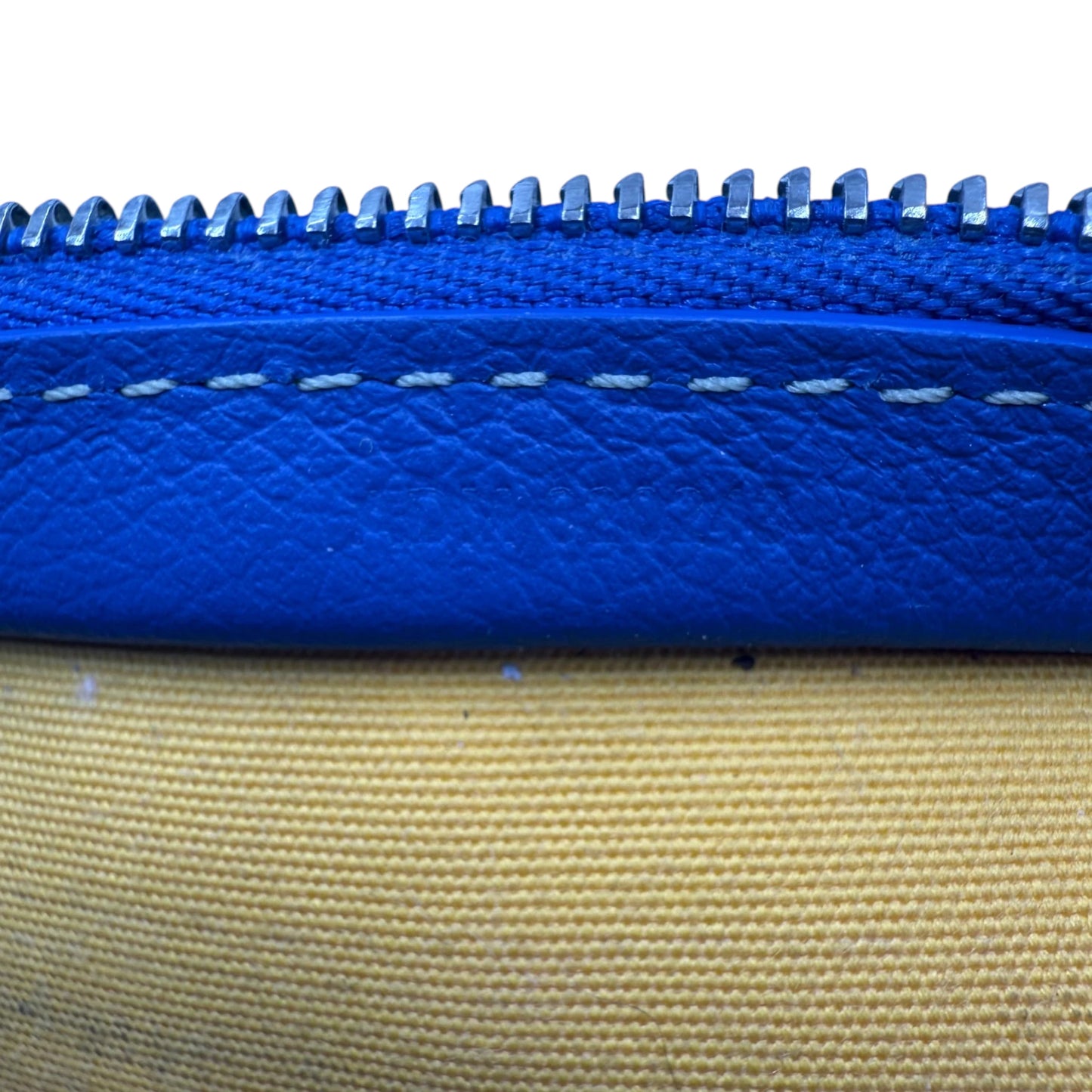 Goyard Goyardine Blue Jouvence Pouch