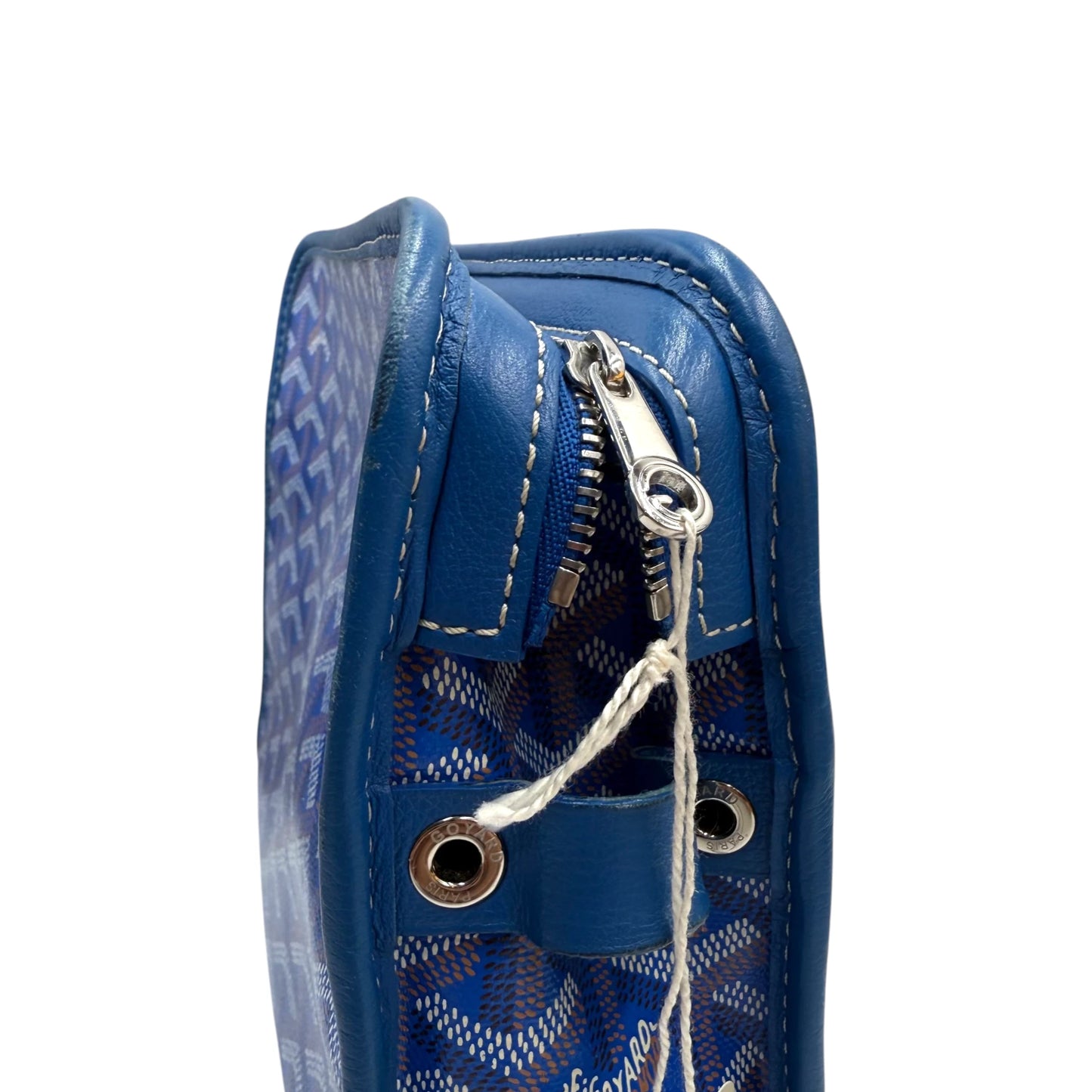 Goyard Goyardine Blue Jouvence Pouch