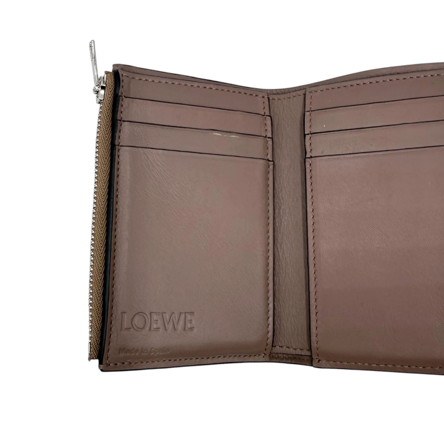 Loewe Grained Calfskin Small Vertical Wallet