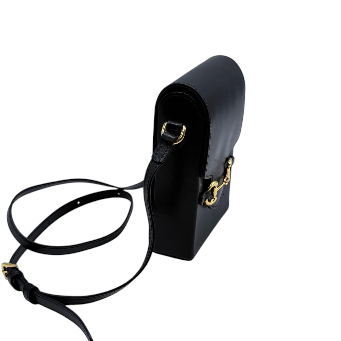 Gucci Black 1955 Horsebit Mini Crossbody Bag