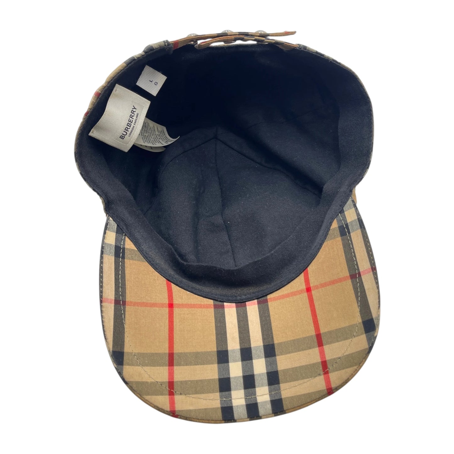 Burberry Check Baseball Cap