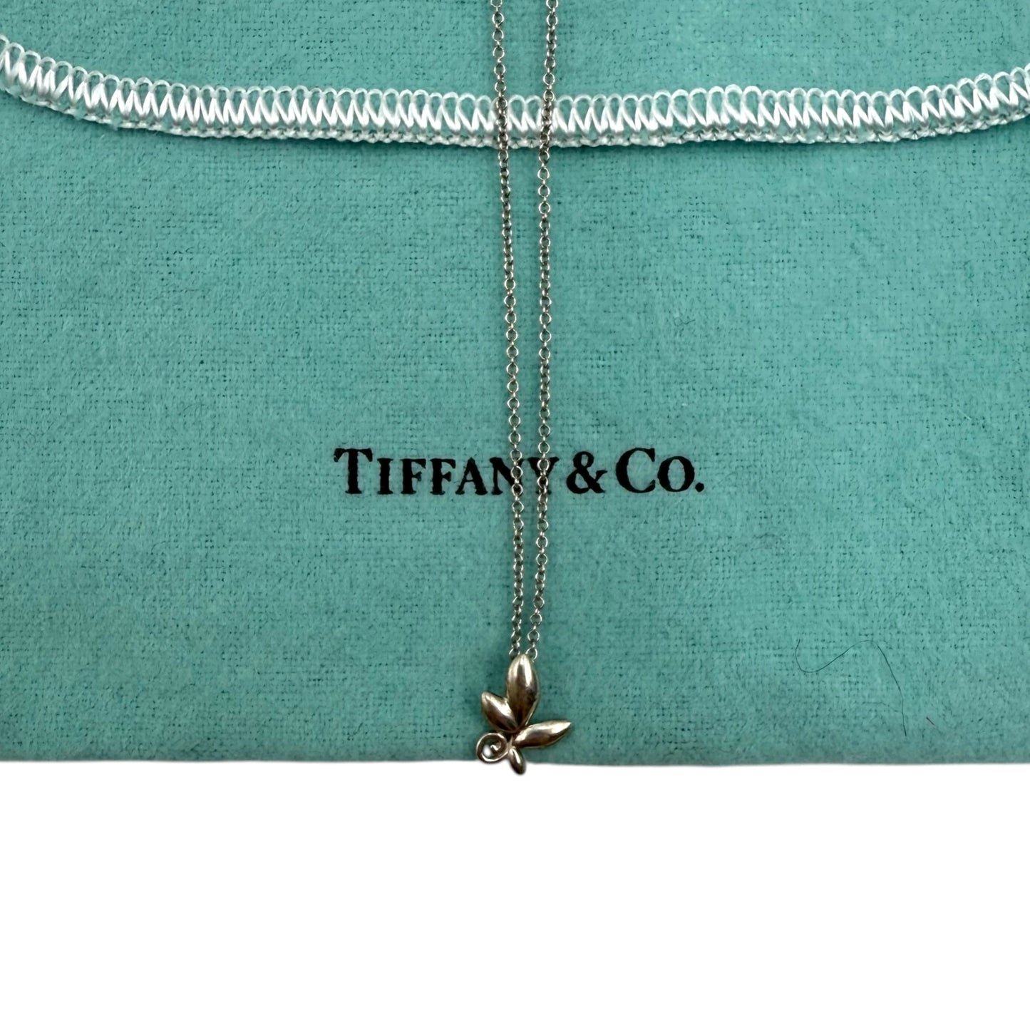 Tiffany & Co. Paloma Picasso Olive Leaf Necklace
