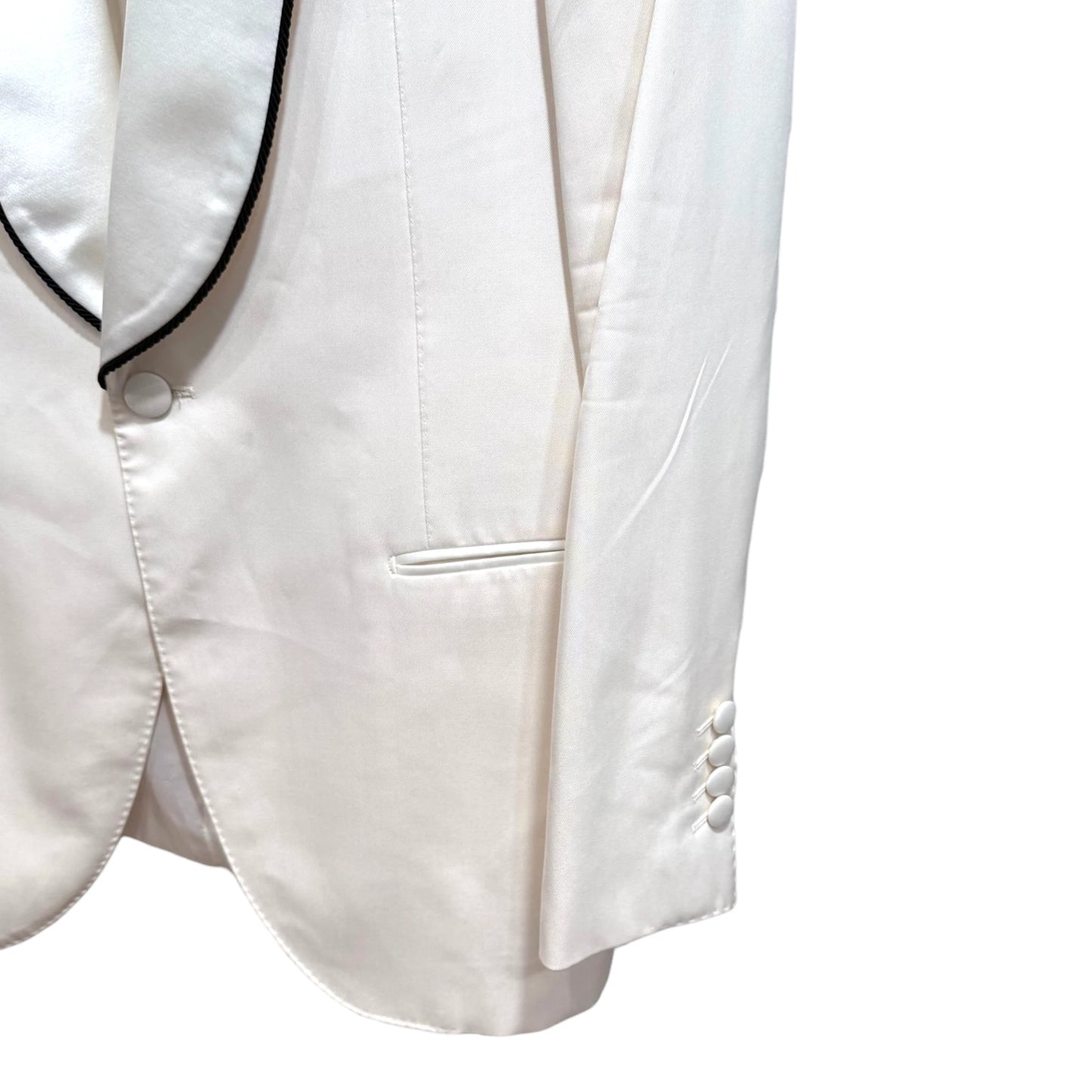 Brunello Cucinelli Silk Twill Tuxedo Jacket