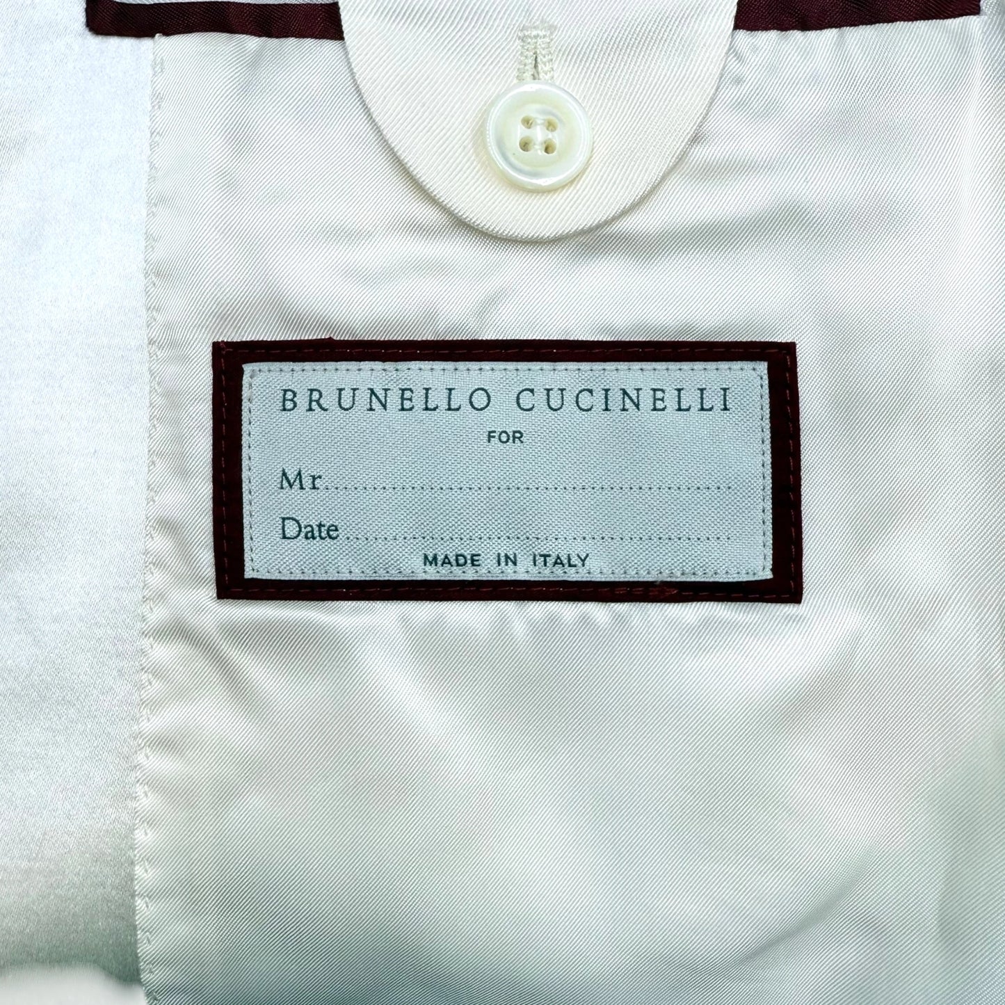 Brunello Cucinelli Silk Twill Tuxedo Jacket
