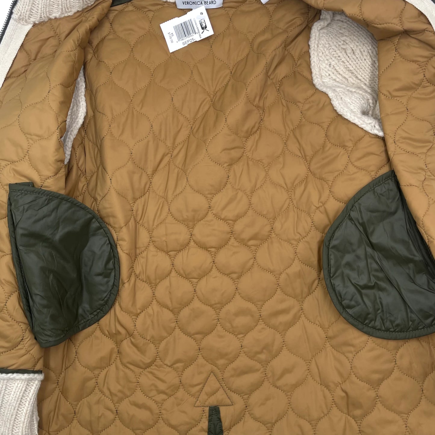 Veronica Beard Quilted Wool Women's Jacket - XS