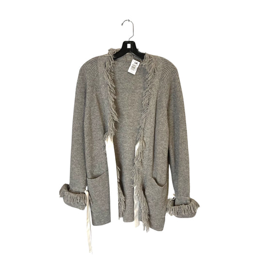 Sacai Grey Wool Women's Cardigan - 2