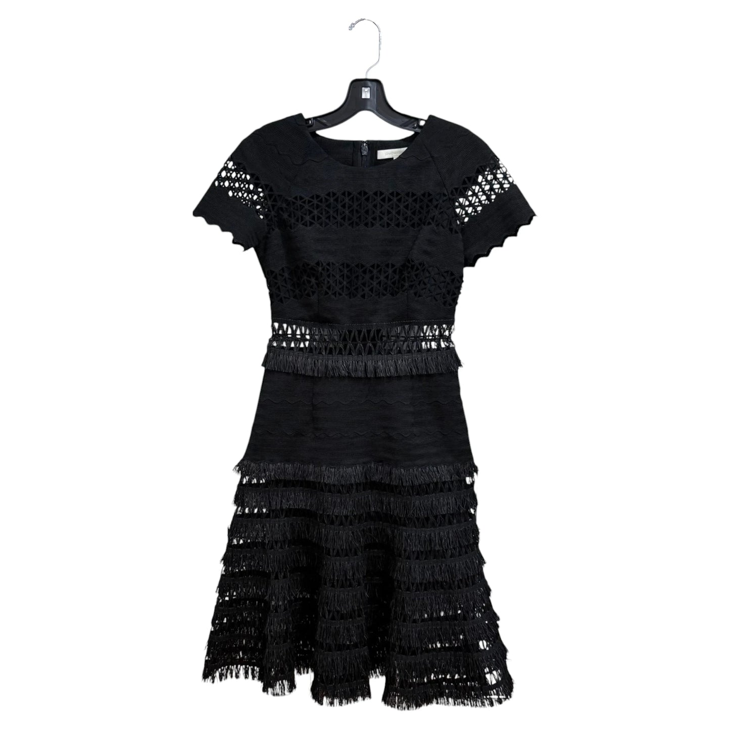 Jonathan Simkhai Lace Trimmed Woven Dress