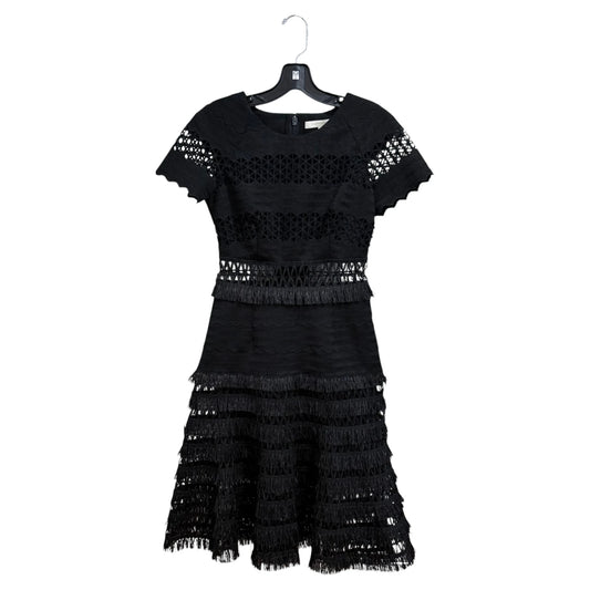 Jonathan Simkhai Lace Trimmed Woven Dress