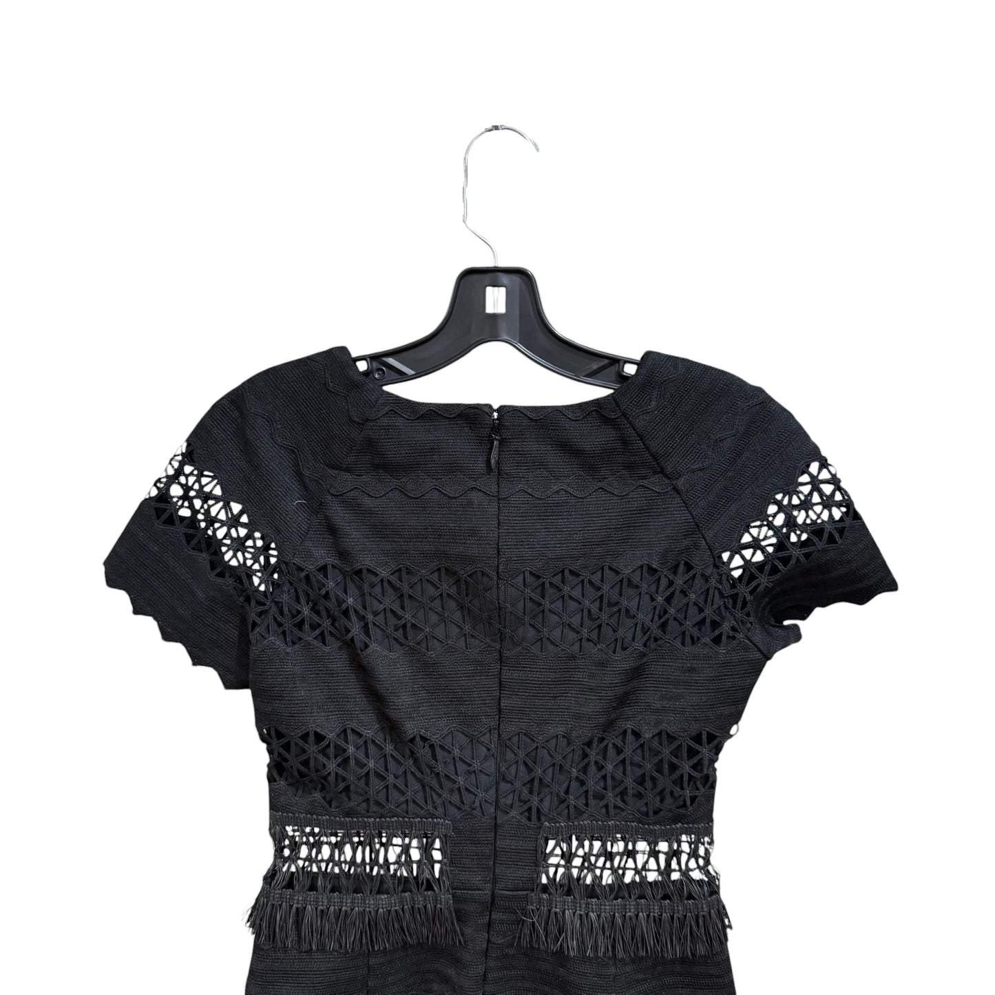 Jonathan Simkhai Lace Trimmed Woven Dress