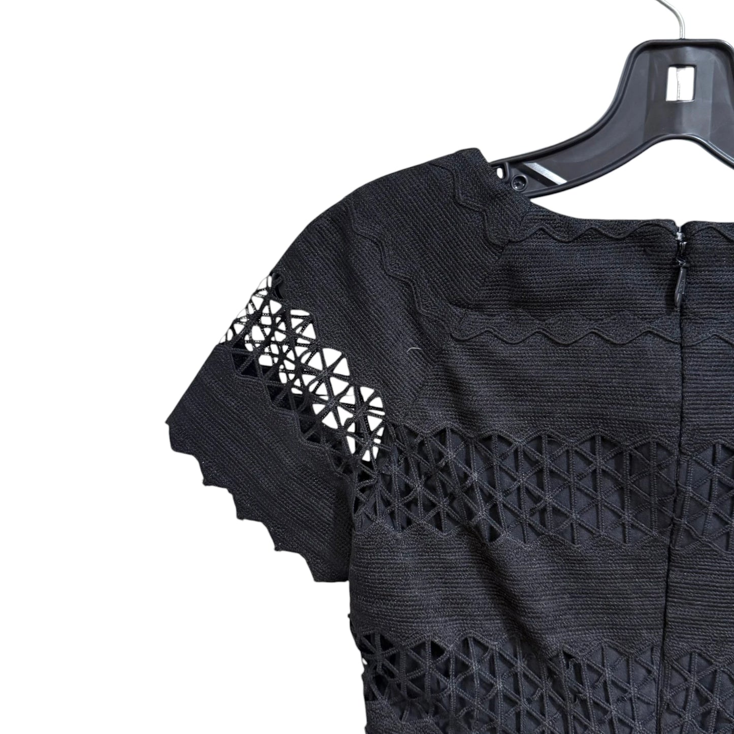 Jonathan Simkhai Lace Trimmed Woven Dress