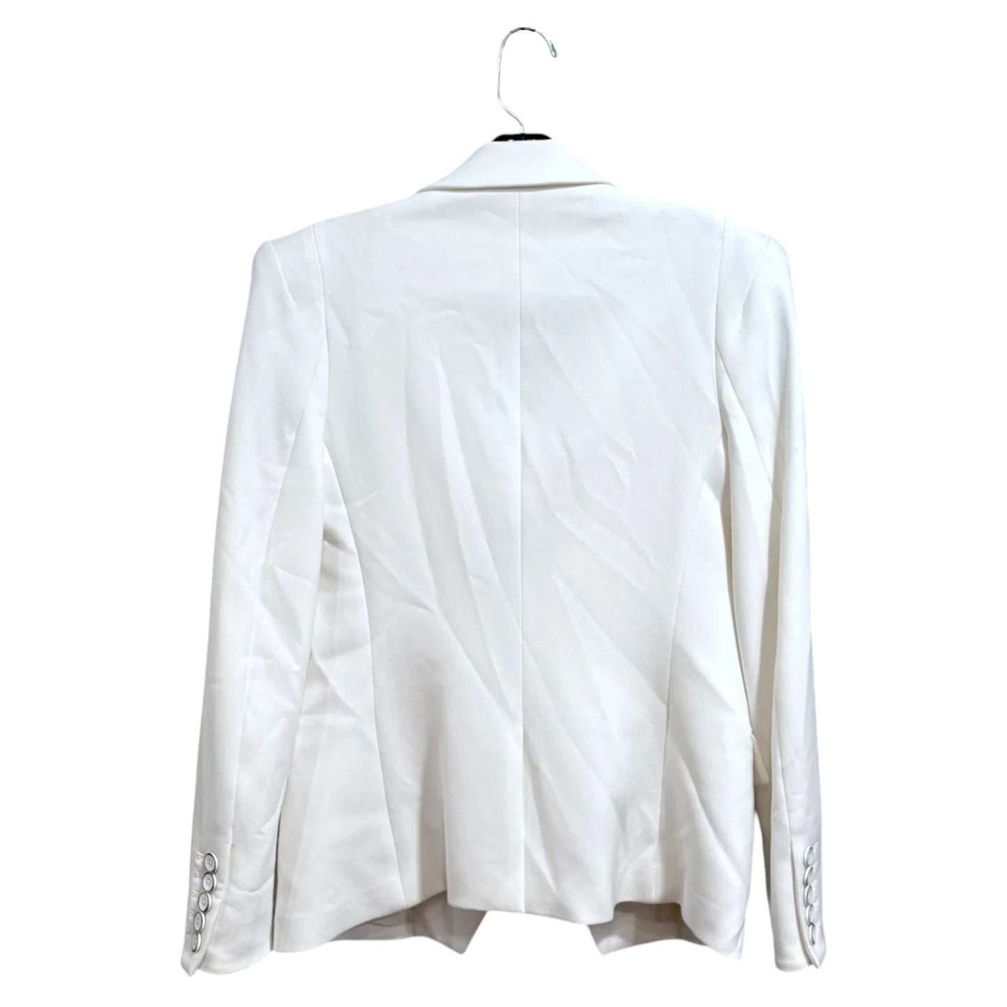 Veronica Beard White Double Breasted Dickey Blazer