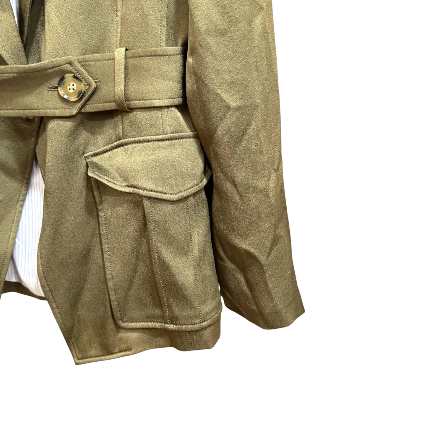 Veronica Beard Olive Myla Dickey Blazer