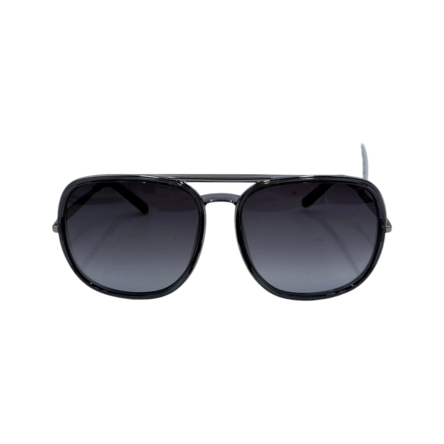 Chloe Grey Silver Aviator Sunglasses