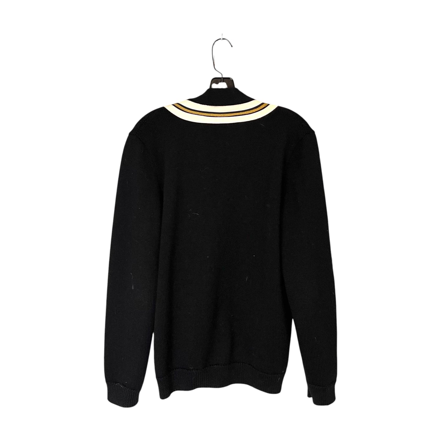 Gucci Bee Black Wool Cardigan - XS