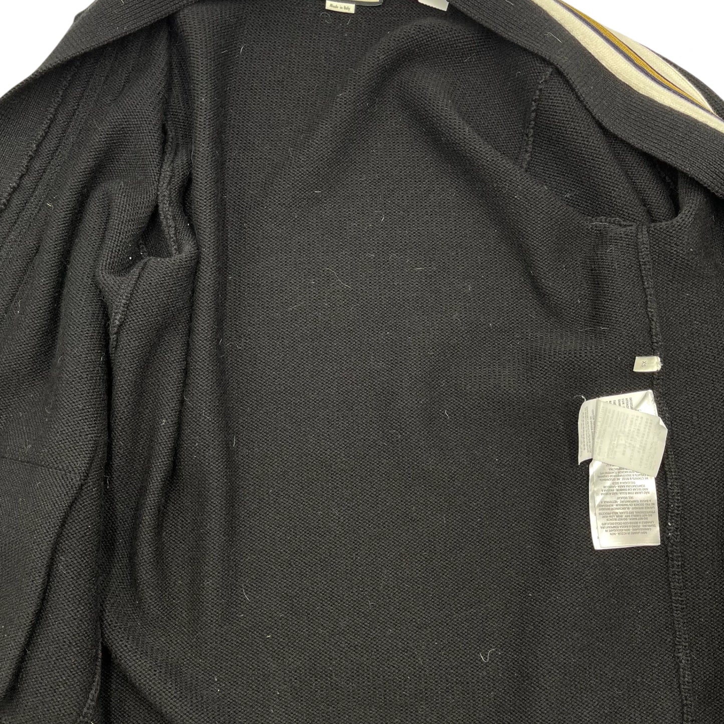Gucci Bee Black Wool Cardigan - XS