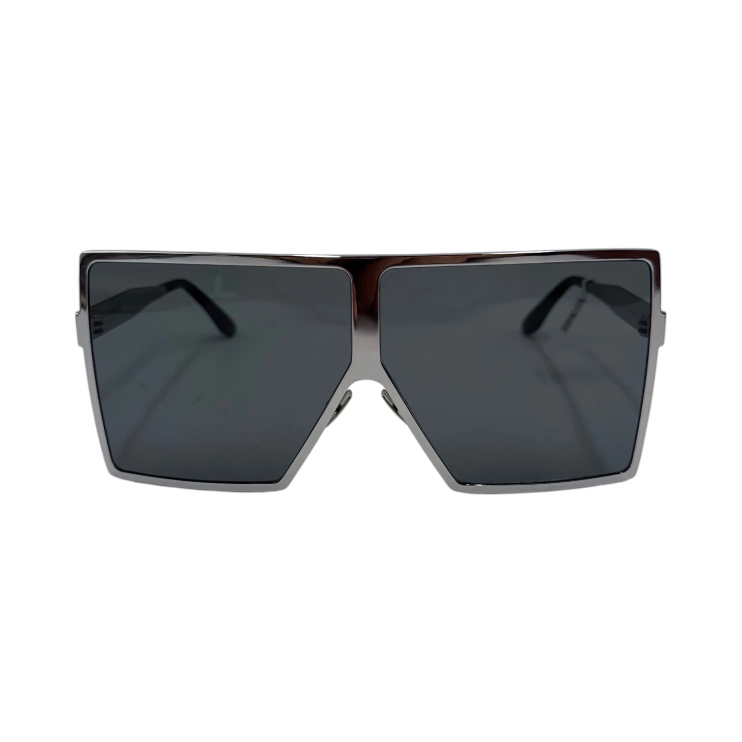 Saint Laurent Betty Silver Shield Sunglasses