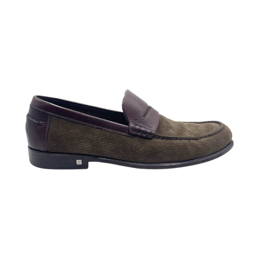 L.V Corduroy Loafers